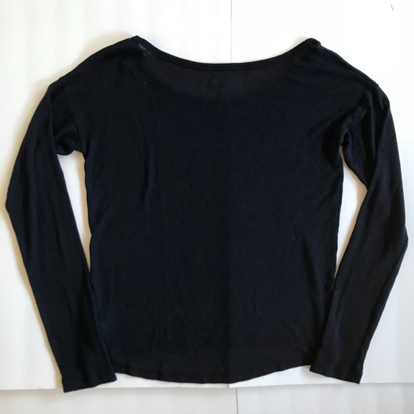 Tokyo Darling Hey Monday You Jerk Navy Knit Top M - Picture 3 of 8